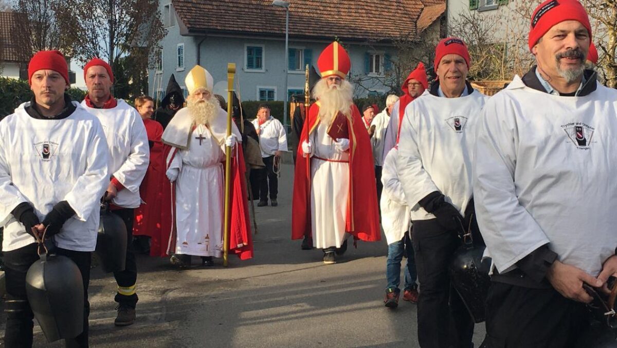 Samichlaus mit Trychler